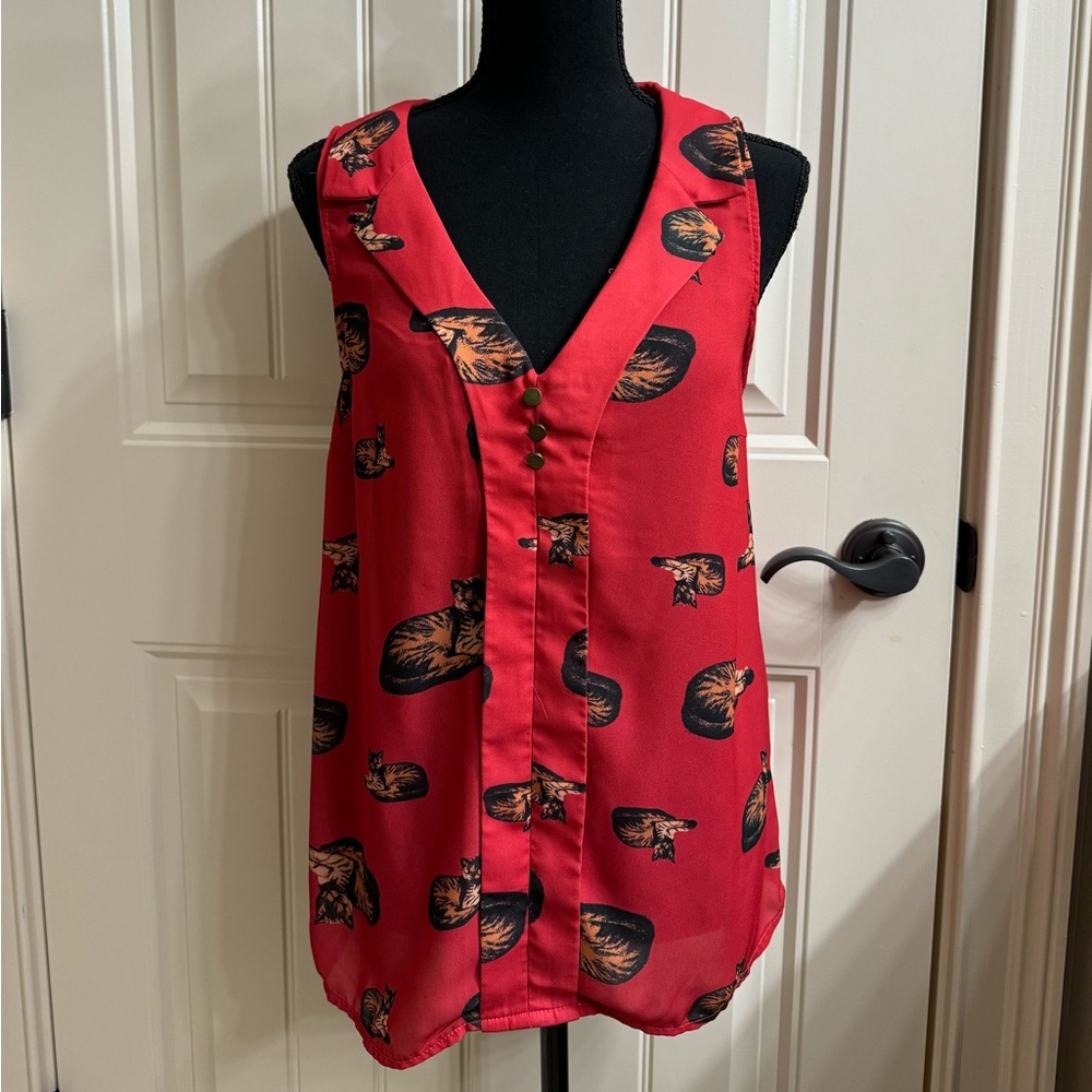 ModCloth cat shirt